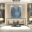 Art mural luxueux en métal «Crystalline 4» par Chariklia Zarris, 36 po x 36 po-114970531