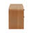 Luna Modern Wood 2-Drawer Nightstand With Metal Handles-119608854