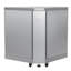 Armoire de coin en acier inoxydable de 26 po pour la cuisine extérieure (km-OKS-CCAB)