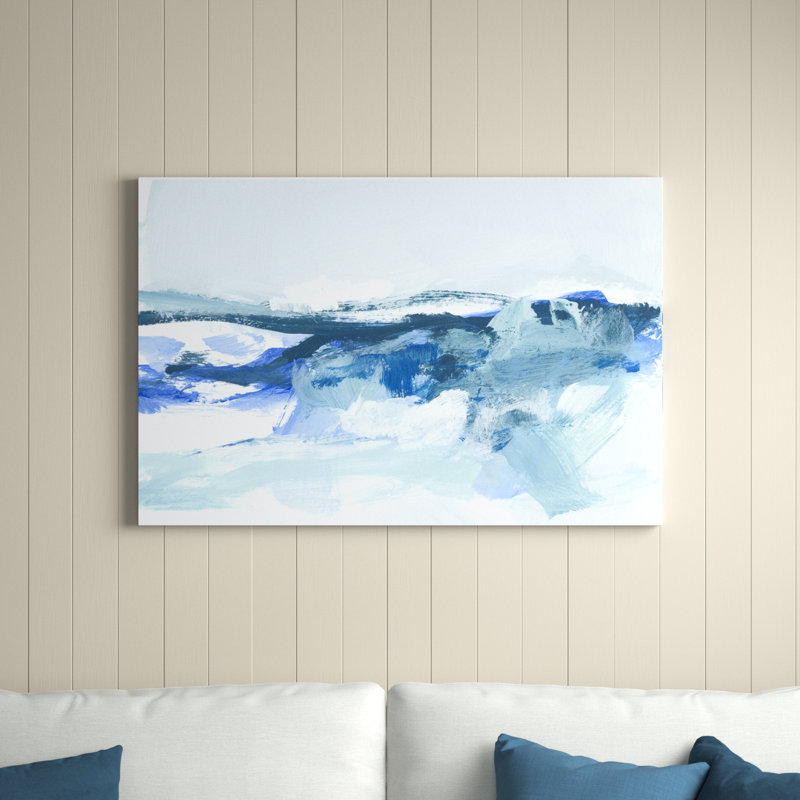 Coastal II by Christina Long - Painting, 81cm H x 122cm W, Wrapped Canvas