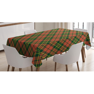 Checkered Dining Room Kitchen Tablecloth