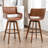 Modern Faux Leather Upholstered Swivel Stools-1305084209-1305084204