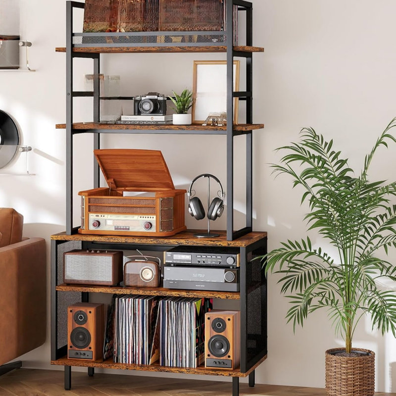 172.46 cm H Media Shelves