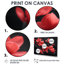 «Magnolias Photo II» - art mural rouge-1803593372-1803593378