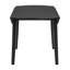 Table de salle à manger extensible ronde pour 2 à 4 personnes, table de salle à manger pliante en bois avec taille réglable, conception peu encombrante pour les petits appartements et les salles à manger - NOIR-1870448841