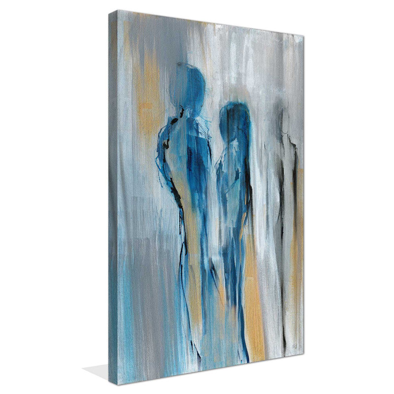 « just a memory i », reproduction de peinture à l’acrylique sur toile, H 30 po x l 18 po x P 1 po