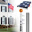 20Ft Sectional Aluminum Alloy Flag Pole Kit