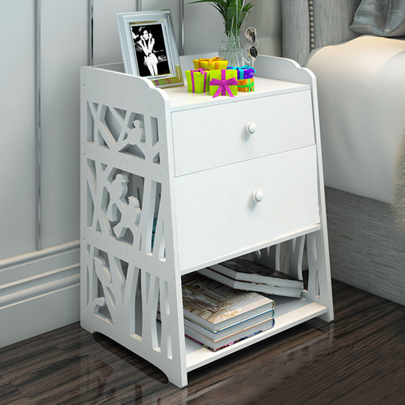 Table de chevet 2 tiroirs Ryden
