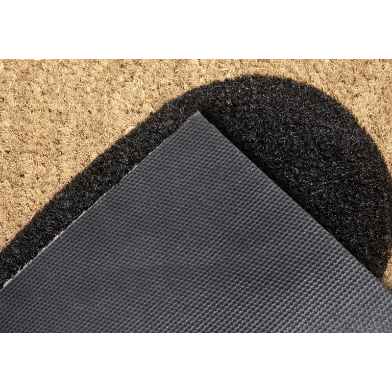 Doormat Heart, Black