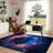Galaxy Nebula Space Area Rug, Cosmic Starry Sky Pattern, Machine Washable Non Slip, Indoor Decor for Living Room Bedroom Entryway Kitchen Apartment Creative Home-129037060