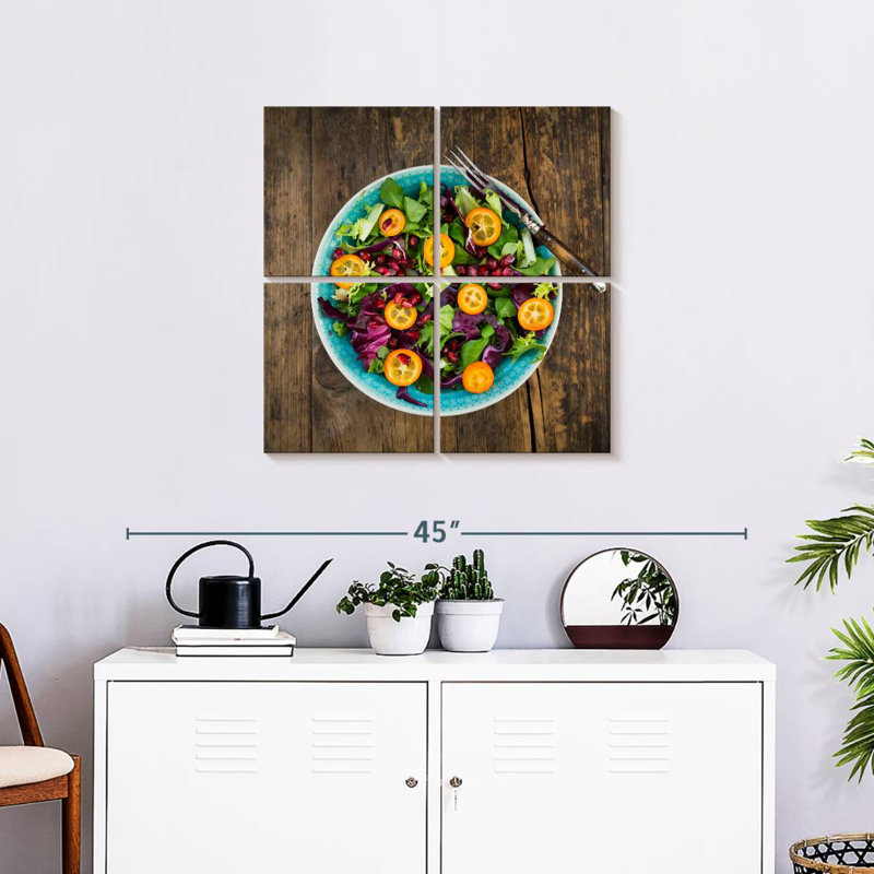 Salade de chou rouge Yarlin avec kumquats, H 26 po x l 26 po