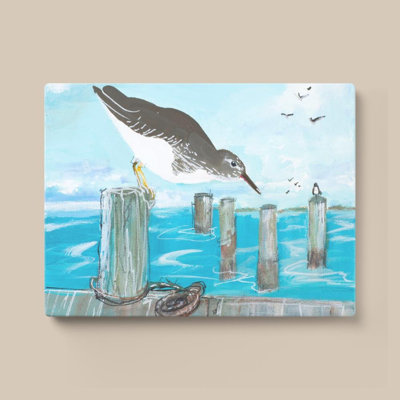 «Sandpiper Pier» par Sundance, impression sur toile