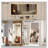 72x32 Inch Oversized LED Mirror with 3 Color Modes & Smart Touch