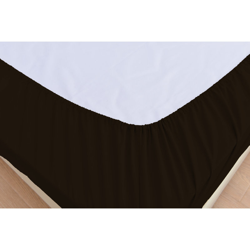 Rayon Sheet Set, Coffee, King Sheet Set + 1 Fitted Sheet + 2 Pillowcases