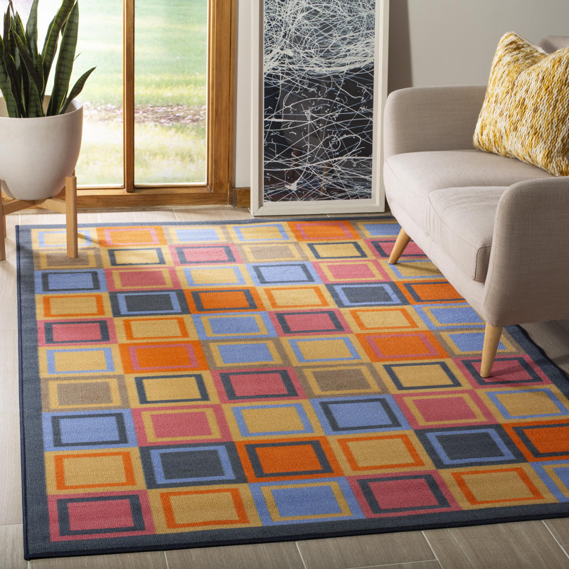 Tapis géométrique Metropolis Performance, Rectangle 5 pi 3 po x 7 pi 11 po