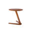 Fauteuil et table d'appoint de style Mid-Century modernes, rembourrés confortables pour la chambre à coucher avec table, bureau en bois tendre
