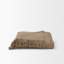 Jeté en coton tissé sable Kambal-129731702