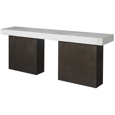 Capistrano 79'' W Marble Console Table