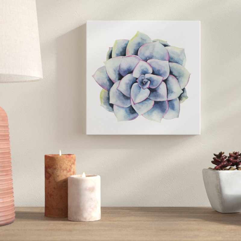 Tropical Plant V by Grace Popp - Wrapped Canvas Painting, 30cm H x 30cm W