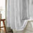 Calvin Klein Speckled Waffle White Shower Curtain