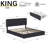 Huntsville 4-Drawer Velvet Upholstered Platform Bed-238129435-232083504