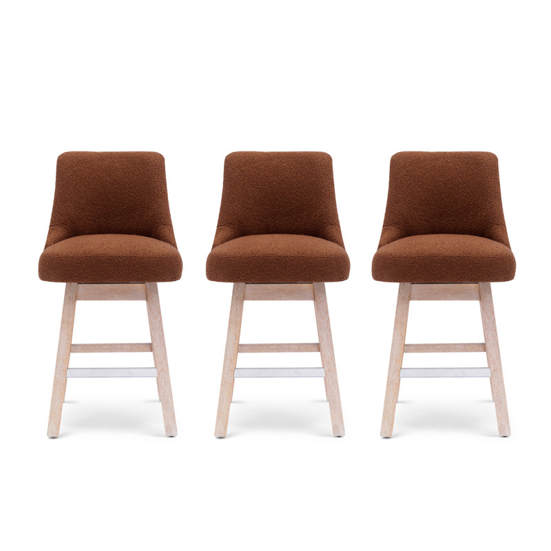 Swivel Counter Stool, Brown