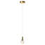 Luminaire suspendu à DEL réglable en hauteur avec abat-jour sphérique 5 po Sienna-65216916