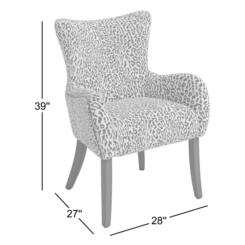 Amanada Upholstered Wingback Chair
