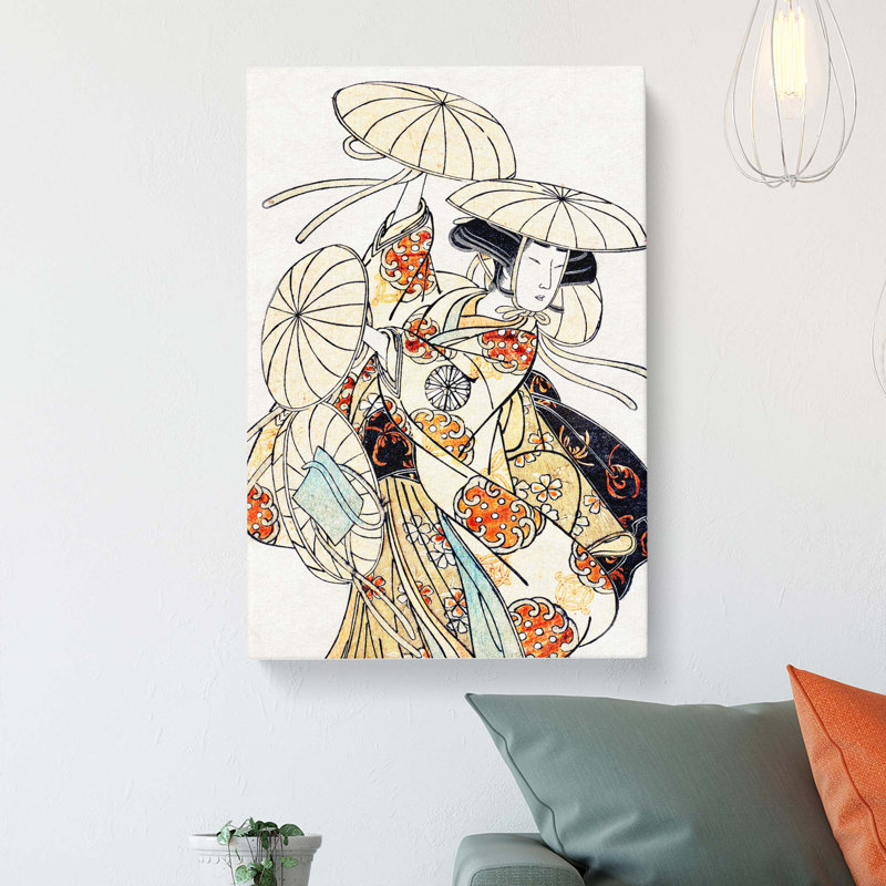 Dancer by Pierre-Joseph Redoute - Wrapped Canvas Painting, 60cm H x 40cm W x 3cm D