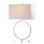 Ensemble de lampes de table chromées 26 po Cassis