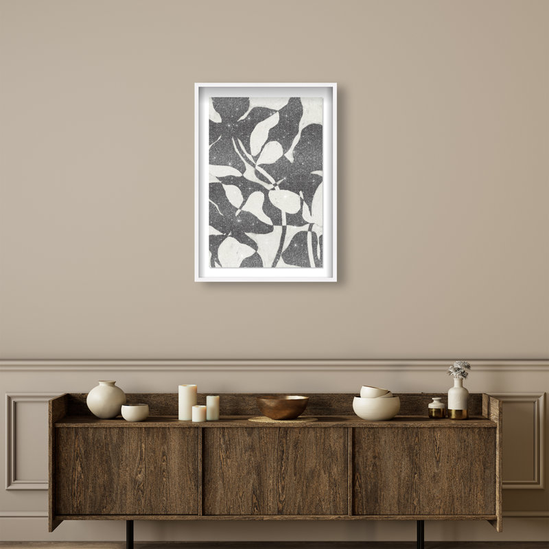 Inverted Nature Print by Oliver Gal, 16.5"H x 11.5"W, White Shadowbox