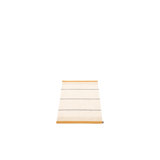 Striped Area Rug in Ochre/Pink