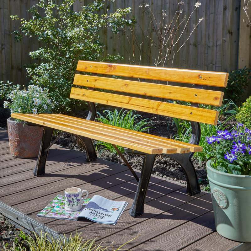 Clayton Manufactured Wood Wood Outdoor Bench