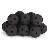 3'' x Circle Clay Fire Pit Accessory, Black