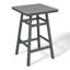 Table de bar d'extérieur carrée L 30,7 po x l 30,7 po Laguna-94827781