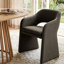 Ensemble de table de salle à manger pour 6 personnes avec table ovale extensible et 6 chaises rembourrées imperméables-1769761338