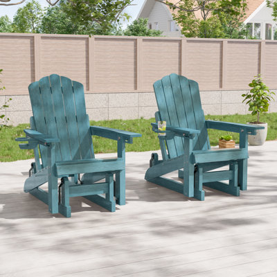 Chaise Adirondack Glider