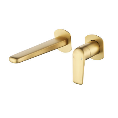 Waterfall Wall Mount Tub Faucet Bathroom Bathtub Faucet Sink Faucet Single Handle Tub Filler Rough-in Valve Included