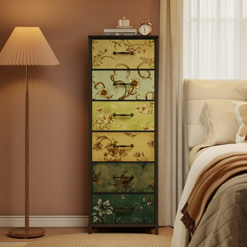 Commode haute 6 tiroirs