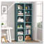 Bibliothèque à 6 coins étroits pour salon, bureau, chambre à coucher-1714741339