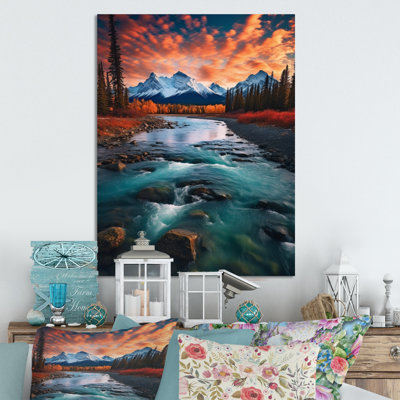 " Yukon Lake Scenery "