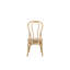 Powder Coated Aluminum Outdoor Dining Side Chair with Cushion