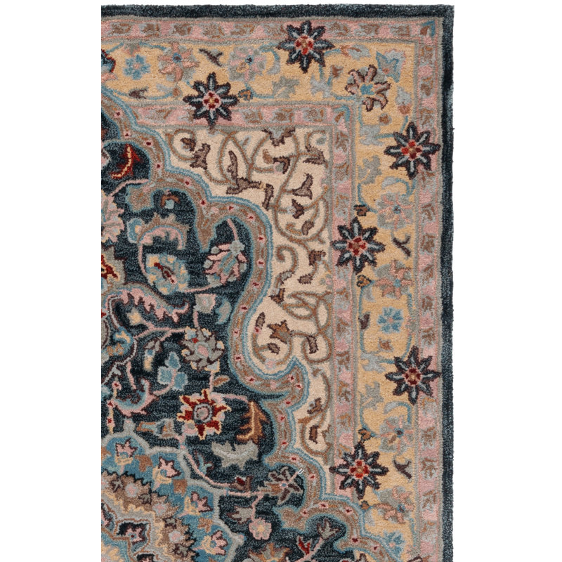 Tapis oriental en laine touffeté à la main 80%, coton 10%, latex 10% Kuhlman, Rectangulaire 3 pi x 5 pi