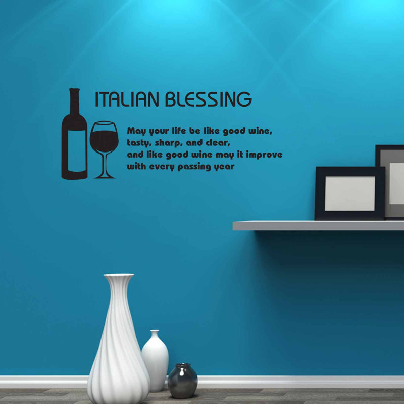 Text & Numbers Wall Decal