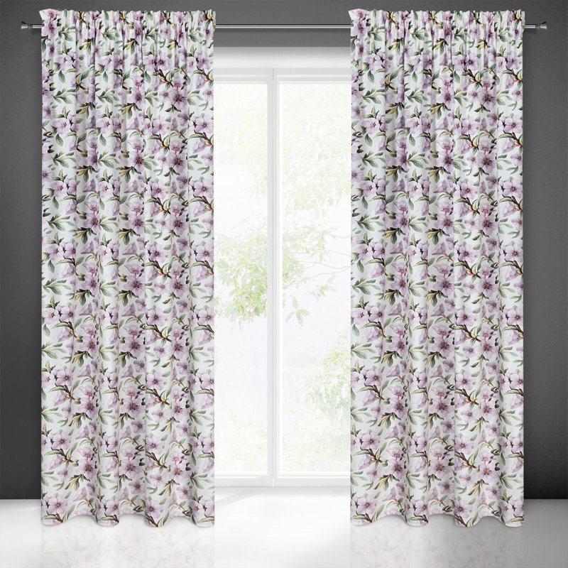 Adalinna Blackout Curtains Single Panel