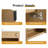 36" Wall-Mounted Bathroom Vanity  Base