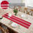 Arendal Rectangle Striped Cotton Table Runner-805701840