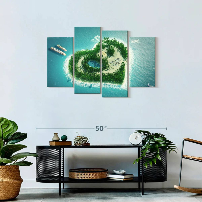 Gillard Heart Beach Paradise, H 27 po x l 43 po