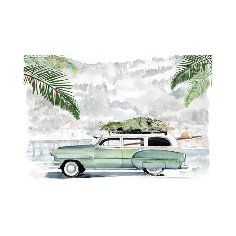 So Cali Christmas I by Jennifer Paxton Parker - Wrapped Canvas Gallery-Wrapped Canvas Giclée, 30.48cm H x 45.72cm W