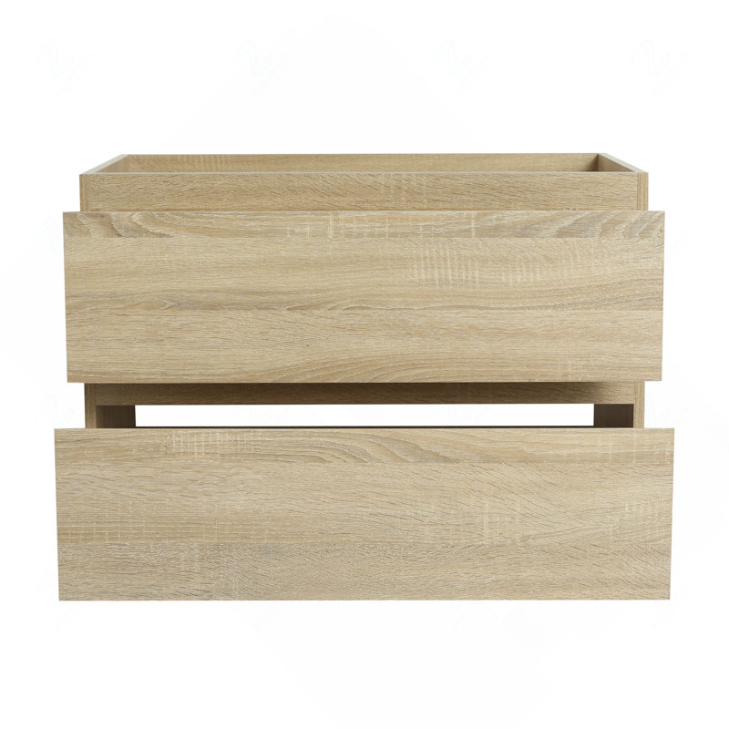 30" Wall-Mounted Bathroom Vanity Cabinet Base